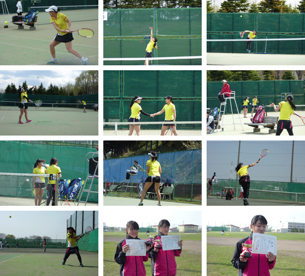 平成27年度　札幌支部高等学校春季テニス大会