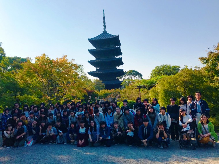 東寺前集合写真