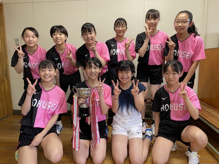 【中学バドミントン部】中体連バドミントン大会中央区予選 北星学園女子中学高等学校